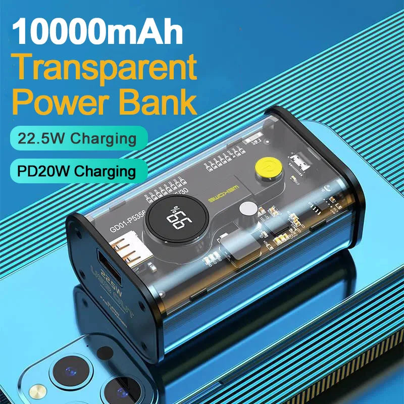 20000mAh Transparent PowerBank